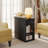 Narrow Side Table, Small End Tables With Flip Top Storage And Outlets For Living Room, Couch, Small Space-636543133-636693141