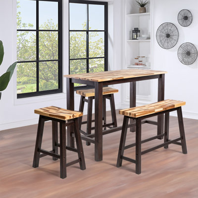 Lorraine Acacia Solid Wood Dining Table