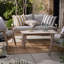 Hayle Indoor / Outdoor Striped Square Cushion-121335003
