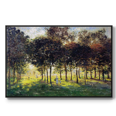 The Promenade At Argenteuil, Sunset, 1874, reproduction d'art sur toile