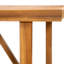 Wooden Slatted Patio Table