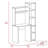 Versalles Writintg Desk, Two Superior Shelves, Five Cubbies -Light Oak