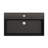 BOCCHI Milano 18.3'' Fireclay Rectangular Bathroom Sink with Overflow-94265179-90558809