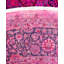 Tapis rose en laine noué à la main de style contemporain Cairns 8 pi 1 po x 8 pi 4 po