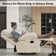 Generose 35.4" Wide Manual Glider Rocker Recliner Chair