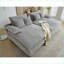 Canapé-lit double surdimensionné de 109 po avec 4 coussins ajustables, quatre engrenages réglables, velours côtelé gris ardoise | Gris ardoise | Cadre en bois massif-1427579790