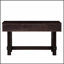 Console cannelée de 52 pouces de style Mid Century Farmhouse avec rangement, pieds en bois massif pour le hall d'entrée et le salon, finition espresso-1577184171