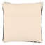 100% Cotton Throw Square Black/Ivory Pillow Cover & Insert