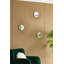 Ensemble de 3 miroirs muraux abstraits