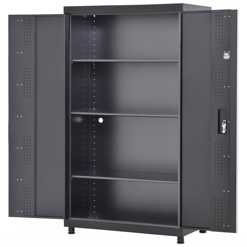 Steel Single Storage Cabinet ( 72'' H x 46'' W x 24'' D)