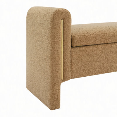 Banc de bout avec accoudoirs et rangement Modern Teddy Bed