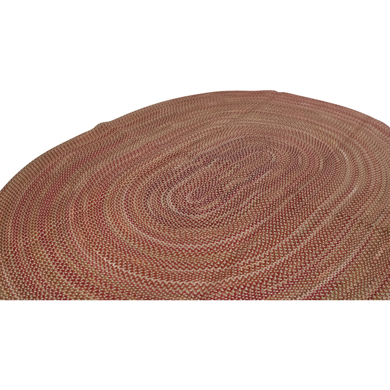 Flatweave Area Rug in Red