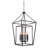 6 - Light Dimmable Lantern Geometric Chandelier-787246732