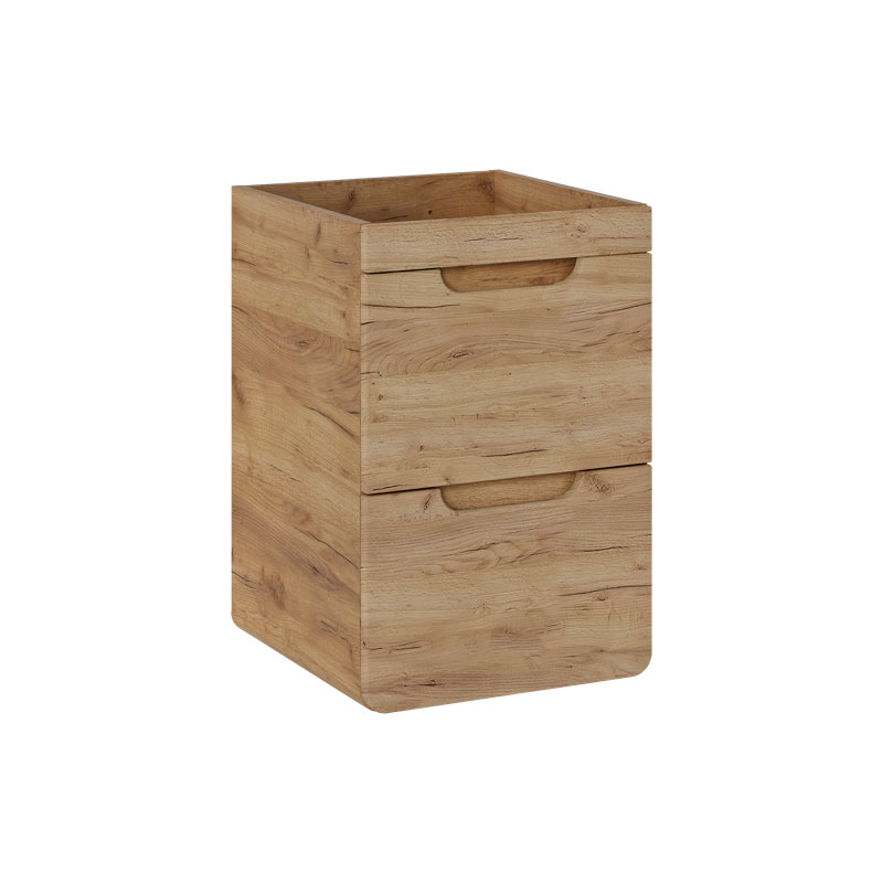 Bulwell 40cm Single Bathroom Vanity Base Only in Brown