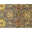 High-Quality Hand-Knotted Blue And Cream Area Rug