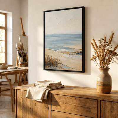 Cadre photo sur toile flottant moderne