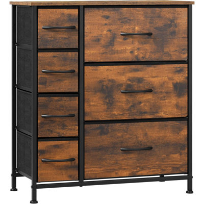 Ajavian 7 Drawer Storage Drawer
