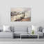 Steamboats In The Port Of Rouen, 1896 Contemporary City Wall Art Print-1423360403