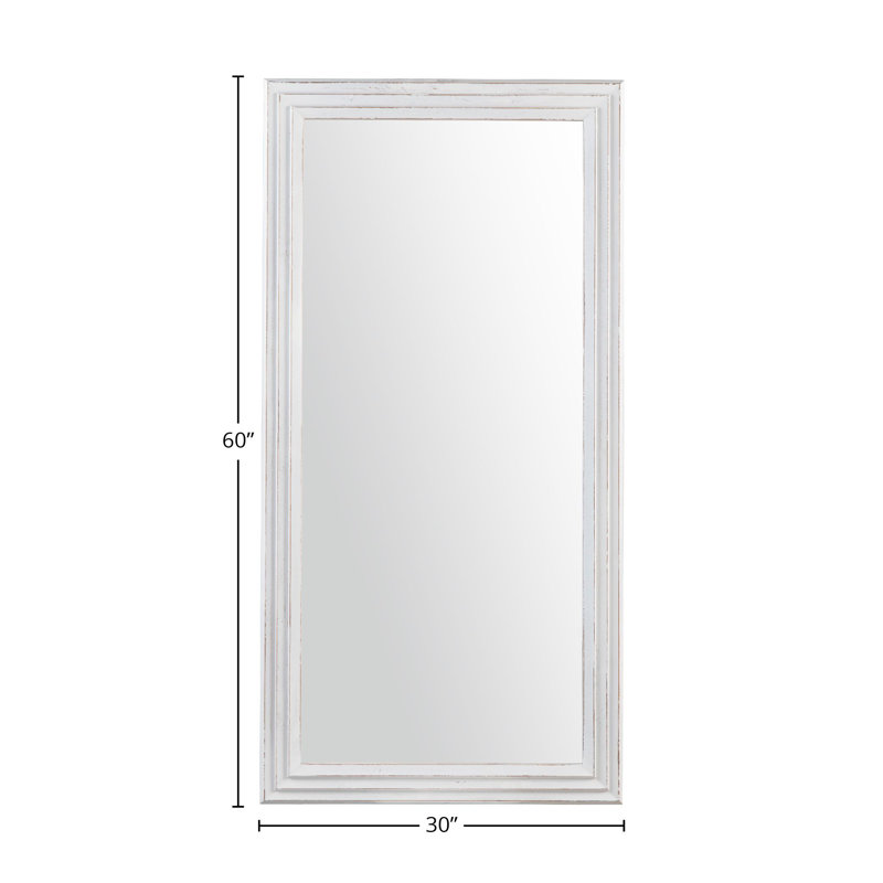 Rhode Solid Wood Flat Wall Mirror
