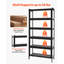 Display Cabinet with Acrylic Doors, 68 in Tall 5-Tier Curio Cabinet, Natural Wooden Fame, Collectibles Toy Organizers Rack & Display Case, Bookshelf for Home, Office, Playroom, Living Room