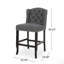 Ensemble de 2 tabourets de comptoir capitonnés à oreilles 27 po Vienna-1084795226-1084795224