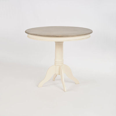 Circee Round Solid Wood Base Dining Table