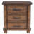 Rustic Solid Wood Farmhouse Nightstand