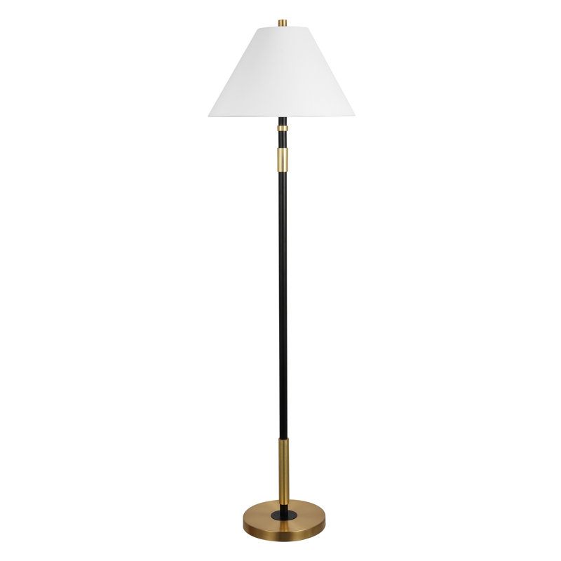 61" H Traditional Iron Floor Lamp