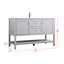 Meuble-lavabo de 54 po avec marbre d'ingénierie Heath-95377145