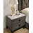 Upholstered 2 Piece Bedroom Set With Faux Marble-2126471105