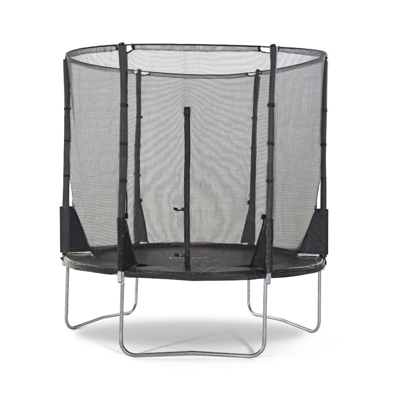 8' Backyard: Above Ground Trampoline with Safety Enclosure