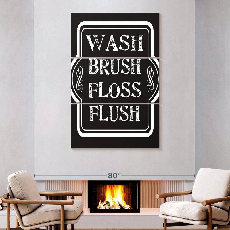 Tergel Wash Brush Floss Flush, 74" H x 48" W