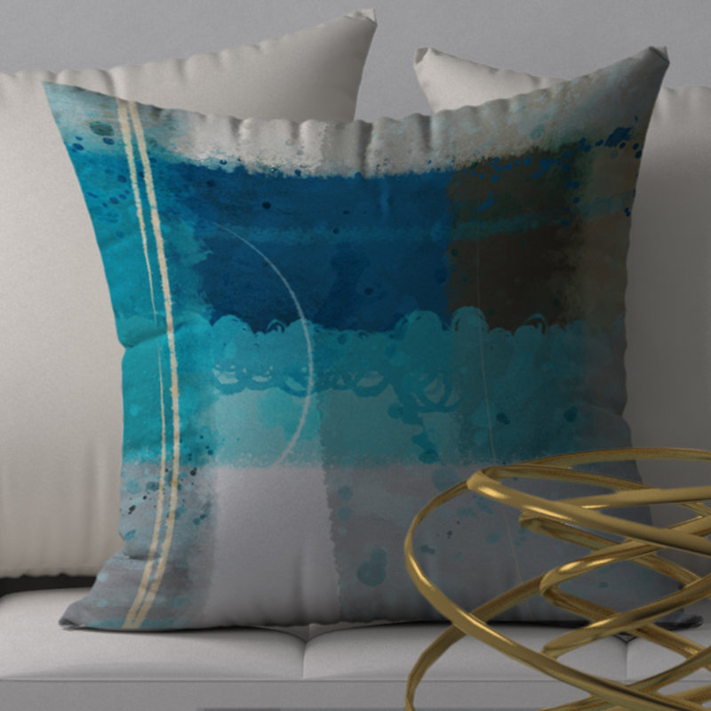 Housse de coussin carrée/insert, 20 po X 20 po