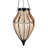 Exhart Solar Hanging Lantern with Waving Pattern-49916194