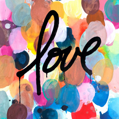 «I Love Color» par Kent Youngstrom - impression sur toile tendue
