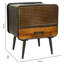 Anaiz 50 cm W Iron Bedside Table