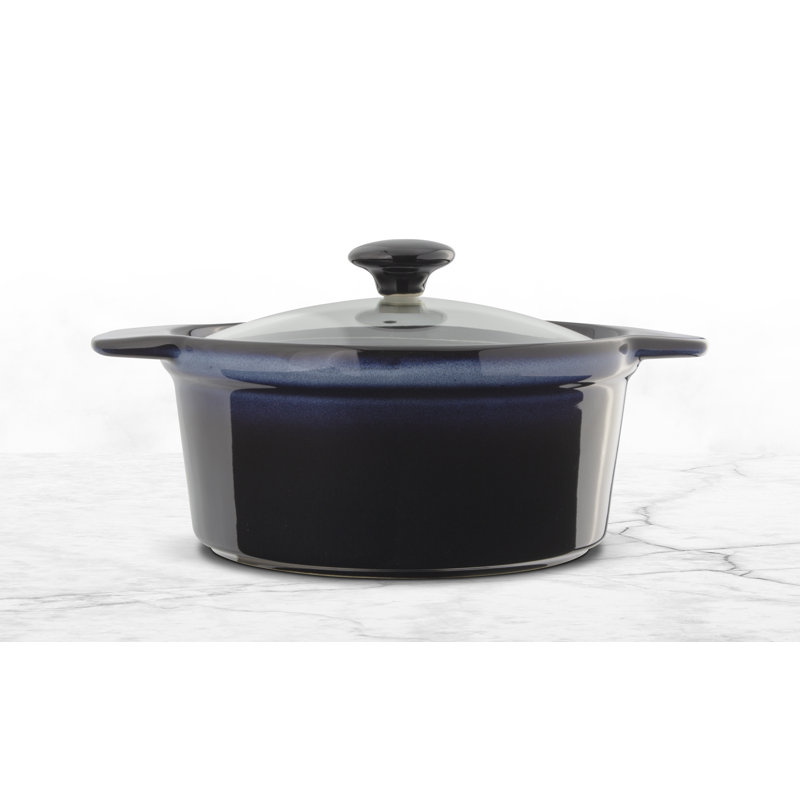 2,2 pte Casserole ronde avec couvercle