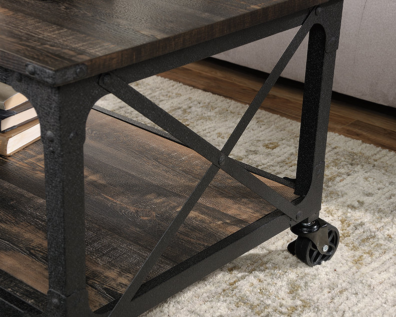 Rectangular Rolling Coffee Table