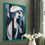 WOMEN Series LI - reproduction encadrée de qualité supérieure - prête à être accrochée - aucun clou requis-303899862-303899867