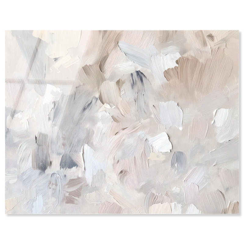 Décorations neutres en acrylique Soft Colours Fade II par Art Remedy, prêt à être accroché, H 36 po x l 45 po