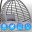 Neshev Swing Chair with Stand