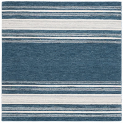 Lauren Ralph Lauren Hand Tufted Wool Pile Striped Rug