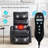 Heat Massage Manual Recliner Chair With Rocker And Swivel In Fabric For Living Room-328087345