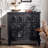 Black Solid Wood Sideboard