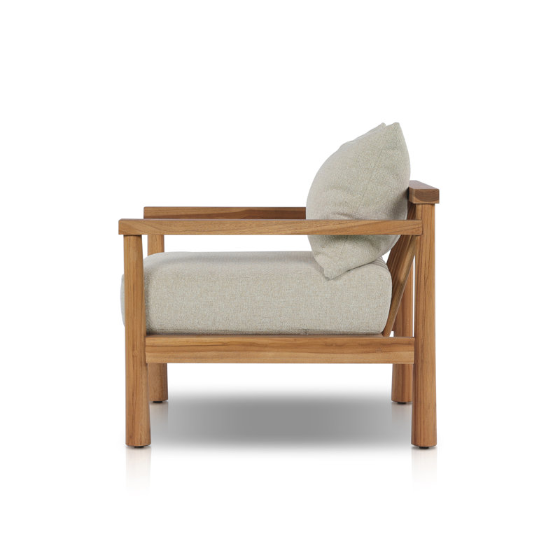 Irvine Outdoor Teak Lounge Chair