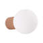 Halo Aluminium Flush Mounted Sconce-1668201583
