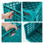 Cage à lait pliable, caisse de rangement en plastique robuste de 52 L empilable, caisses pliables pour le rangement, peu encombrant pour la maison et le camping - grandes cales de 130 lb-93879564