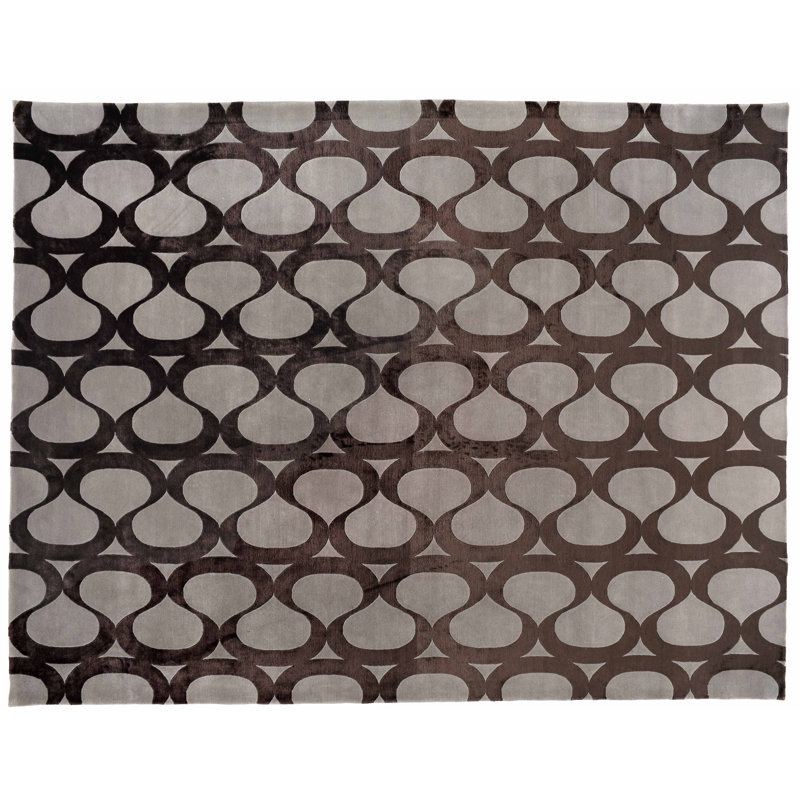 One-of-a-Kind Rectangle 9' X 11'10" Hand Knotted Area Rug