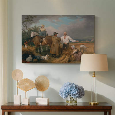 Reapers-George Stubbs-Gallery Wrapped Canvas-1785