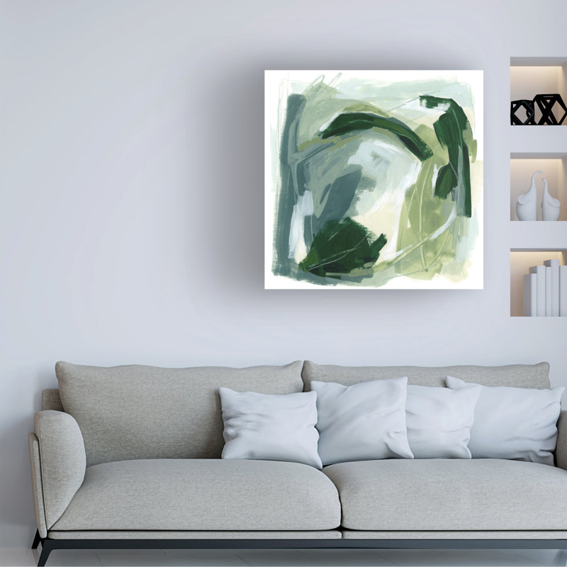 «Emerald Spin II» par June Erica Vess, reproduction sur toile non encadrée, H 35 po x l 35 po x P 2 po